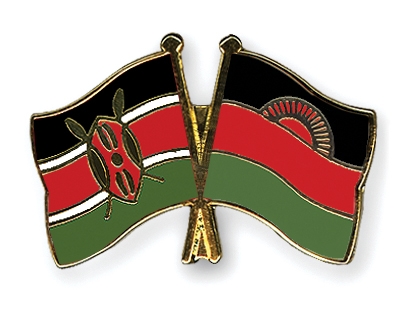 Fahnen Pins Kenia Malawi