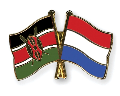 Fahnen Pins Kenia Niederlande
