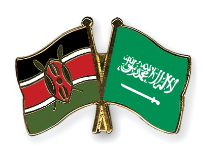 Fahnen Pins Kenia Saudi-Arabien