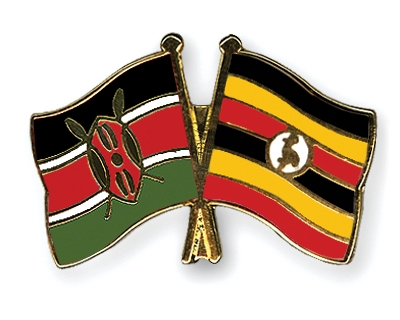 Fahnen Pins Kenia Uganda