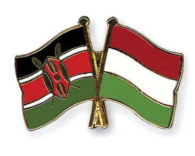 Fahnen Pins Kenia Ungarn