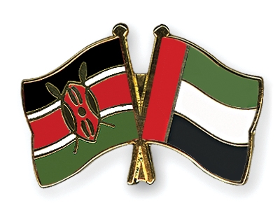 Fahnen Pins Kenia Ver-Arab-Emirate