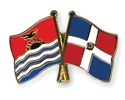 Fahnen Pins Kiribati Dominikanische-Republik