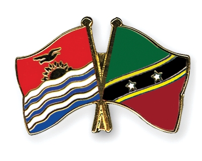 Fahnen Pins Kiribati St-Kitts-und-Nevis