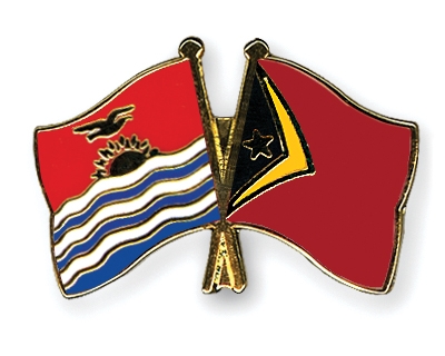 Fahnen Pins Kiribati Timor-Leste