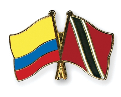 Fahnen Pins Kolumbien Trinidad-und-Tobago