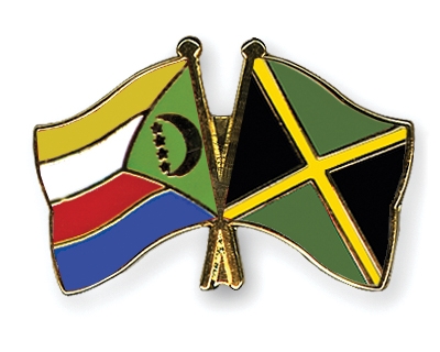 Fahnen Pins Komoren Jamaika