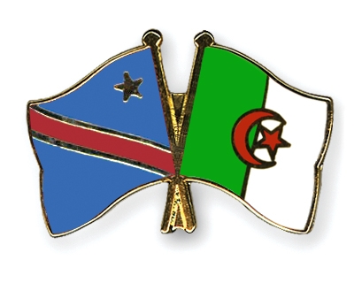 Fahnen Pins Kongo-Demokratische-Republik Algerien