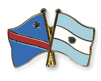 Fahnen Pins Kongo-Demokratische-Republik Argentinien