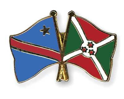 Fahnen Pins Kongo-Demokratische-Republik Burundi
