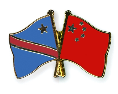 Fahnen Pins Kongo-Demokratische-Republik China