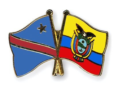 Fahnen Pins Kongo-Demokratische-Republik Ecuador