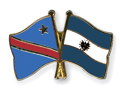 Fahnen Pins Kongo-Demokratische-Republik El-Salvador