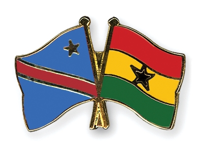 Fahnen Pins Kongo-Demokratische-Republik Ghana
