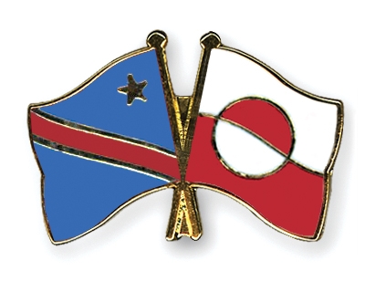Fahnen Pins Kongo-Demokratische-Republik Grnland