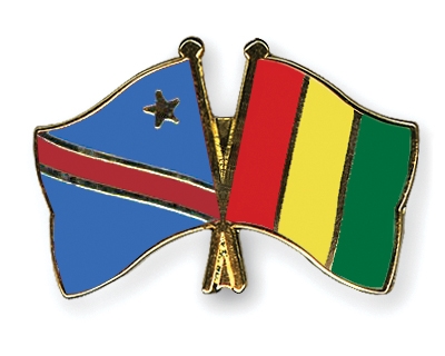 Fahnen Pins Kongo-Demokratische-Republik Guinea