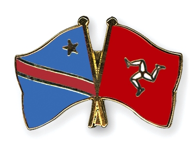 Fahnen Pins Kongo-Demokratische-Republik Isle-of-Man