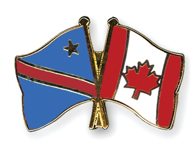 Fahnen Pins Kongo-Demokratische-Republik Kanada