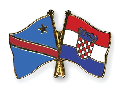 Fahnen Pins Kongo-Demokratische-Republik Kroatien