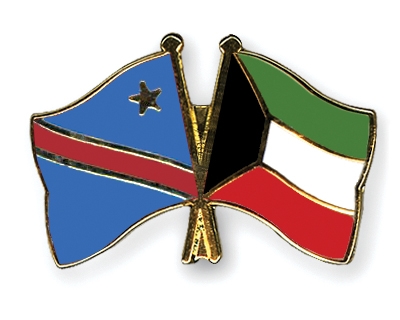 Fahnen Pins Kongo-Demokratische-Republik Kuwait