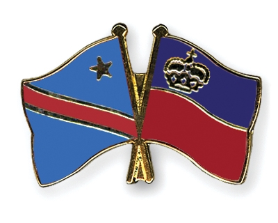 Fahnen Pins Kongo-Demokratische-Republik Liechtenstein