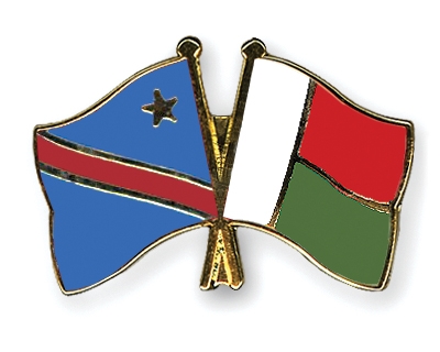 Fahnen Pins Kongo-Demokratische-Republik Madagaskar