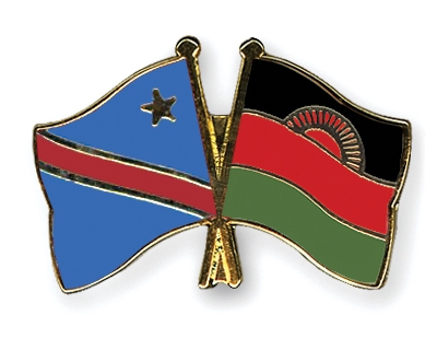 Fahnen Pins Kongo-Demokratische-Republik Malawi
