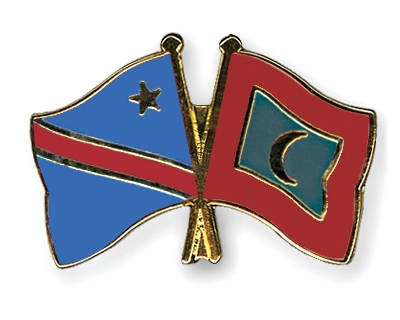 Fahnen Pins Kongo-Demokratische-Republik Malediven