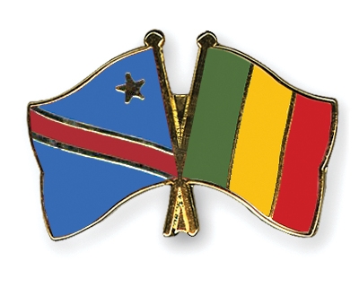 Fahnen Pins Kongo-Demokratische-Republik Mali