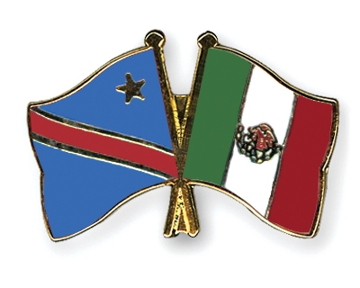 Fahnen Pins Kongo-Demokratische-Republik Mexiko