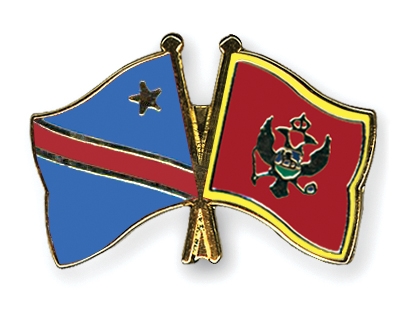 Fahnen Pins Kongo-Demokratische-Republik Montenegro