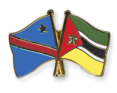 Fahnen Pins Kongo-Demokratische-Republik Mosambik