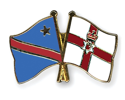 Fahnen Pins Kongo-Demokratische-Republik Nordirland