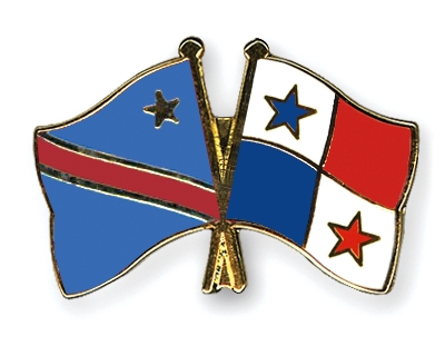 Fahnen Pins Kongo-Demokratische-Republik Panama