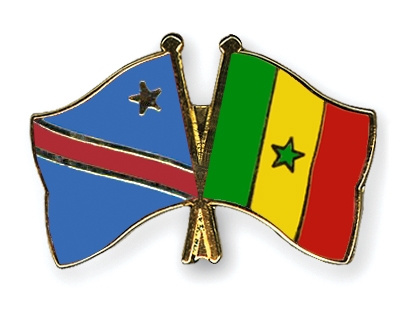 Fahnen Pins Kongo-Demokratische-Republik Senegal
