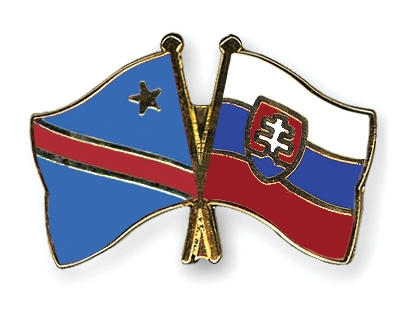 Fahnen Pins Kongo-Demokratische-Republik Slowakei