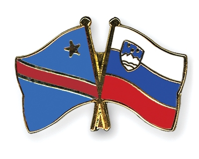 Fahnen Pins Kongo-Demokratische-Republik Slowenien