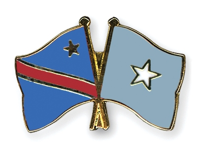 Fahnen Pins Kongo-Demokratische-Republik Somalia