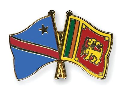 Fahnen Pins Kongo-Demokratische-Republik Sri-Lanka