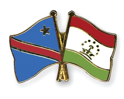 Fahnen Pins Kongo-Demokratische-Republik Tadschikistan