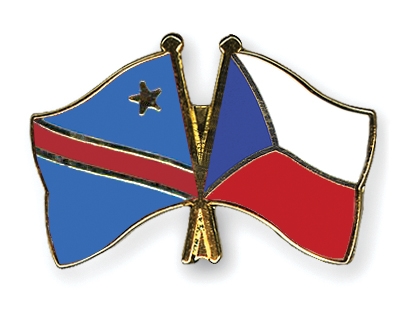 Fahnen Pins Kongo-Demokratische-Republik Tschechische-Republik