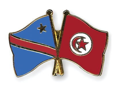 Fahnen Pins Kongo-Demokratische-Republik Tunesien