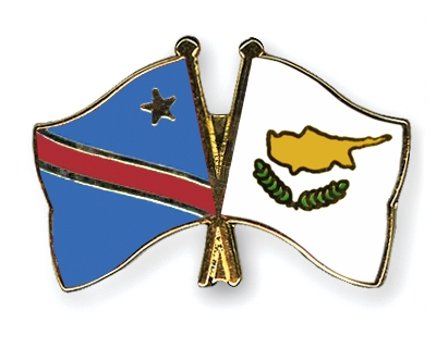 Fahnen Pins Kongo-Demokratische-Republik Zypern