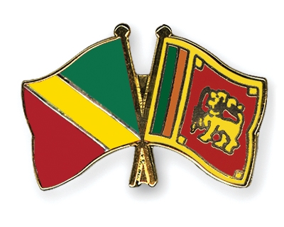 Fahnen Pins Kongo-Republik Sri-Lanka