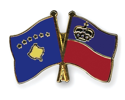 Fahnen Pins Kosovo Liechtenstein