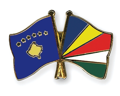Fahnen Pins Kosovo Seychellen