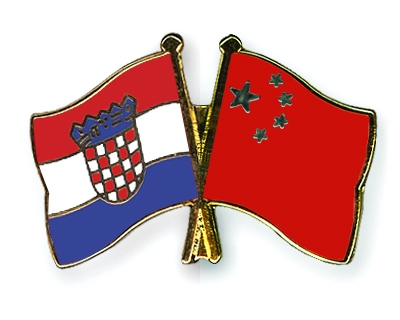 Fahnen Pins Kroatien China