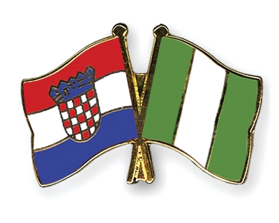 Fahnen Pins Kroatien Nigeria