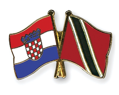 Fahnen Pins Kroatien Trinidad-und-Tobago