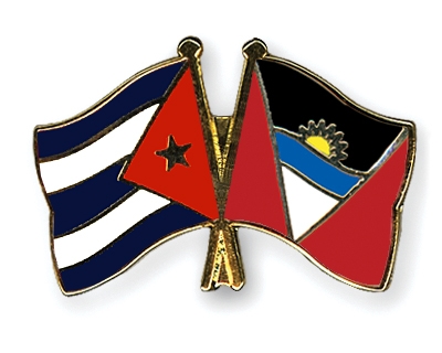 Fahnen Pins Kuba Antigua-und-Barbuda